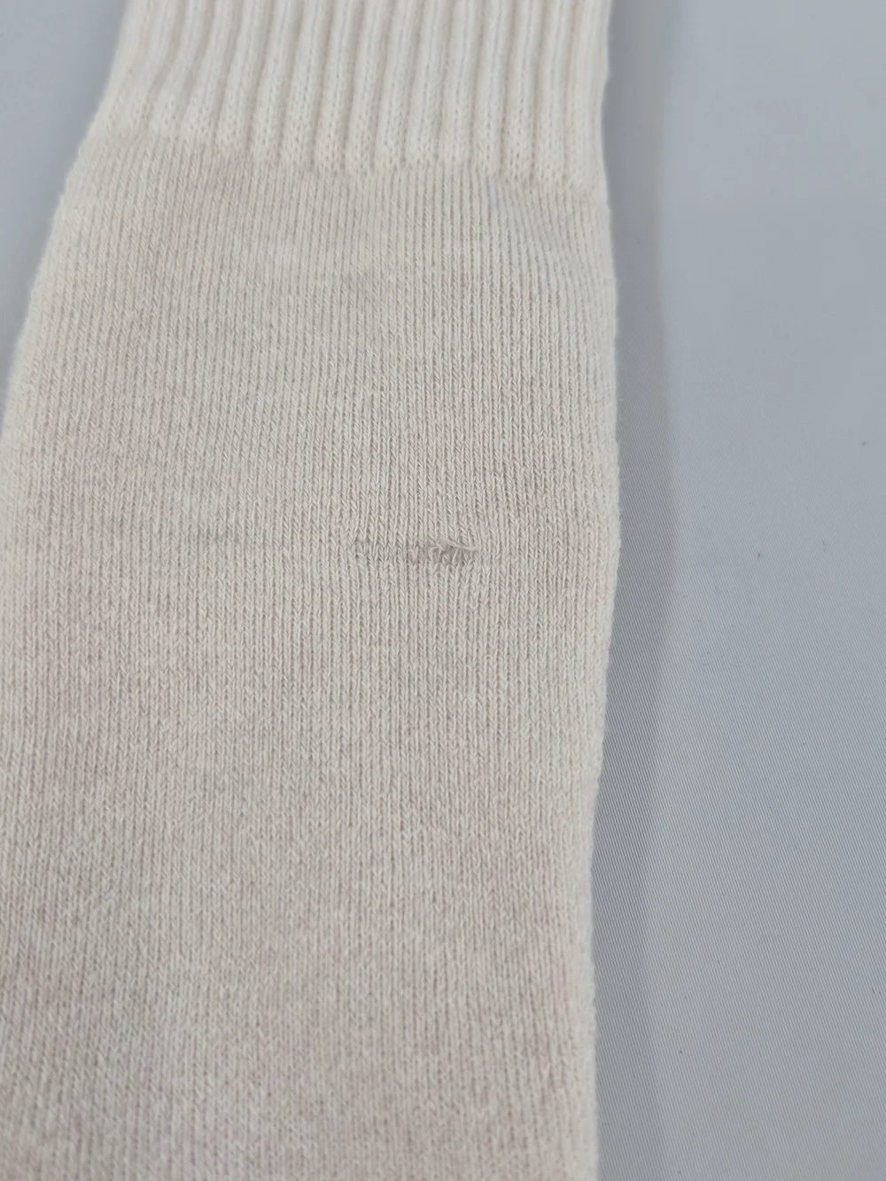 Timberland Unisex Cushioned Crew Socks 4 Pairs - Wool Blend, Light Brown Medium